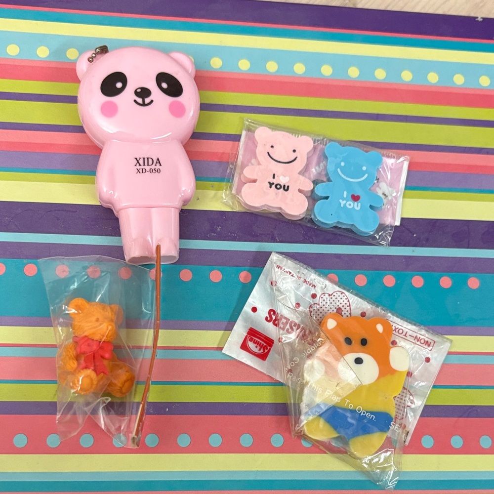 Pink Panda Kids Toy Set